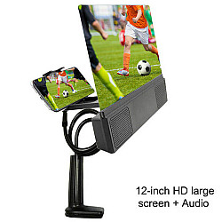 3D Mobile Cinema With Bluetooth Speaker and Charging Dock