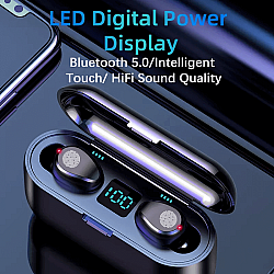 Air F9 Pro Earbud With Power-Bank Function