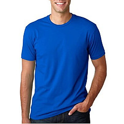 Plain Round Neck Shirt - Blue