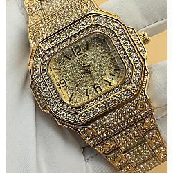 Casio Alvy Stonned Gold Chain Watch Cas292