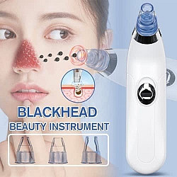 Facial Skin Pore Cleanser With Vacuum Action - Removes Dirt | DERMA SUCTION 