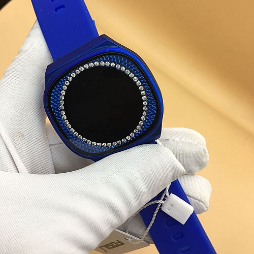 Fosili Digtal Led Blue Watch Fos923