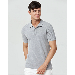 Men's Premium Polo Shirt - Grey