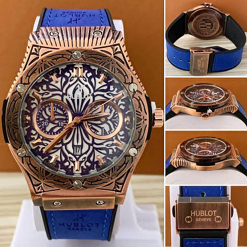 Hublot Astri Gold Blue Hublot Astri Gold Blue