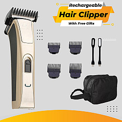 KiKi Rechargeable Balding Clipper | 3in1 Function With Free Gifts