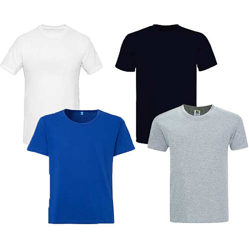 Pack Of Four Round Neck Shirts Pack Of Four Round Neck Shirts