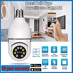 Security Bulb Camera For Home Office Church - Indoor and Outdoor