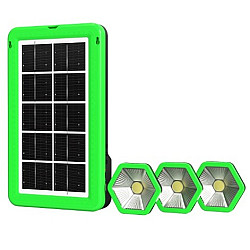 Solar Lamp Multi-Function - 4 Bulbs - AT8788