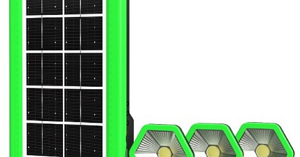 Solar Lamp Multi-Function - 4 Bulbs - AT8788