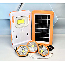 Solar Lamp Multi-Function - 4 Bulbs - AT8788