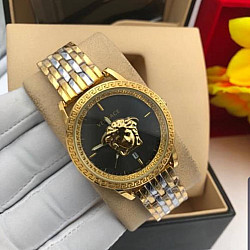 Versace Casual Business Watch Gold Silver Vs031