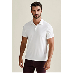 Men's Premium Polo Shirt - White