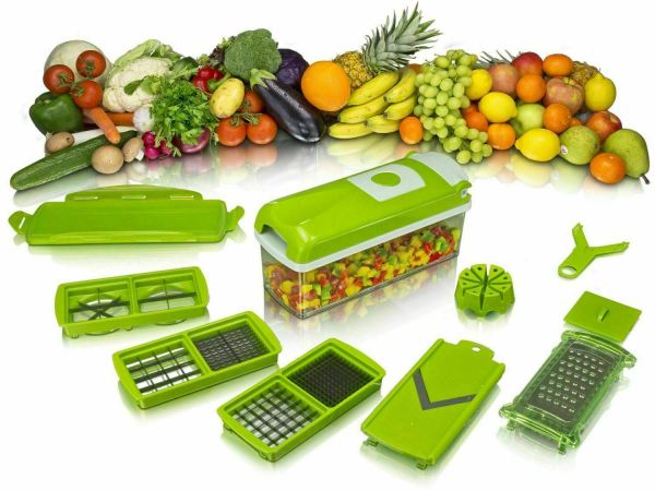 Nicer Dicer Plus Vegetable Cutter For Fried Rice,salad,potatoe Etc