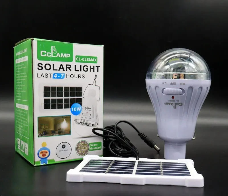Rechargeable Solar Light With Solar Panel CL-028Max