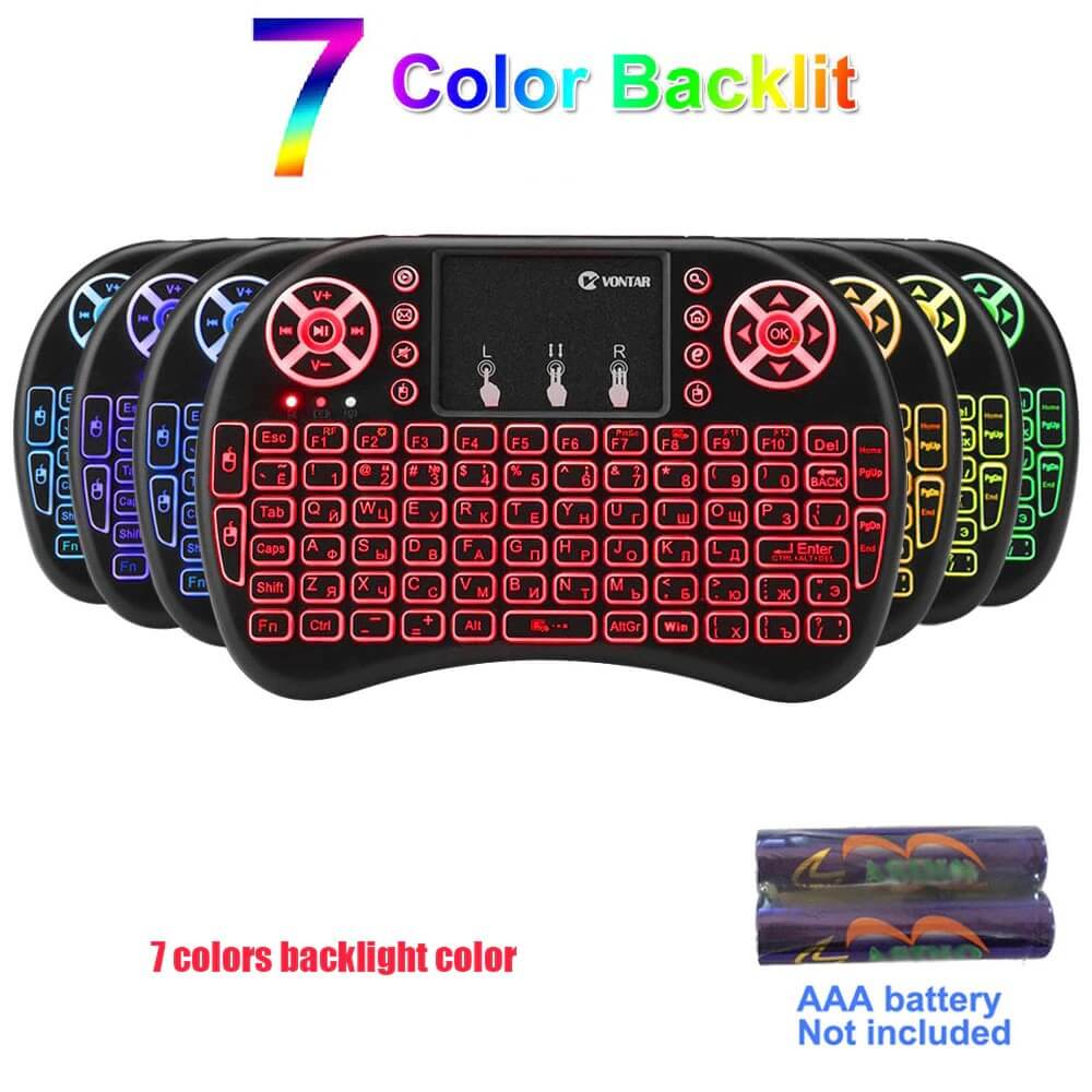 Smart Tv Box | With Remote Controller and Keyboard