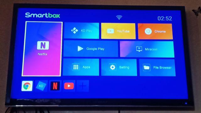 Smart Tv Box | With Remote Controller and Keyboard